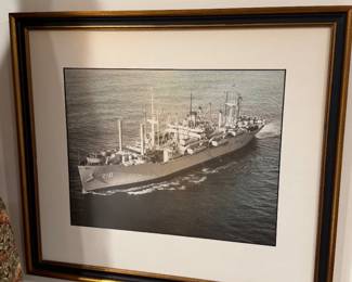 Wall art ship