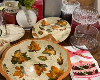 Fall, seasonal and everyday servingware