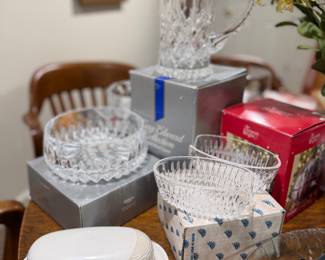 Princess House Crystal servingware