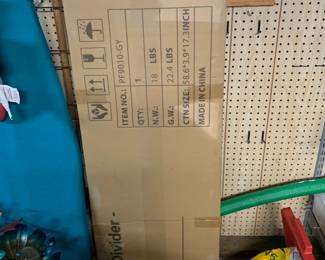 #202	4 Panel Room Divider New in Box	 $30.00 			