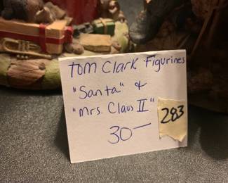 #283	Tom Clark "Santa" and "Mrs. Claus II"	 $30.00 			