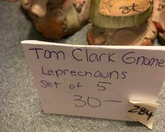 #284	Tom Clark Set of 5 Leprechauns	 $30.00 			