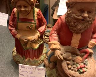 #281	Tom Clark "Santa III" and Mrs. Claus"	 $30.00 			