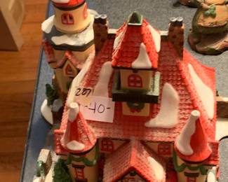#287	Dept 56 North Pole Route 1	 $40.00 			