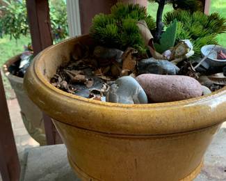 #216	Yellow Stone Planter 15x11	 $30.00 			