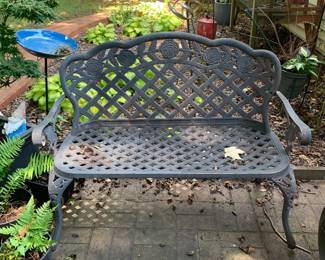 #236	Aluminum Bench 42" Wide	 $75.00 			