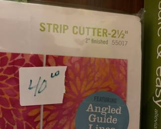 #163	go strip cutter 2.5	 $40.00 			