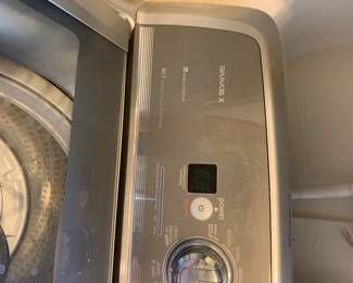 #030	Maytag bravas pair of washer dryer  no agitator silver only 3 months old	 $800.00 			
