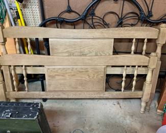 #191	Wood Full Head and Foot Board - No Side Rails	 $30.00 			