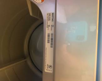 #030	Maytag bravas pair of washer dryer  no agitator silver only 3 months old	 $800.00 			