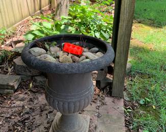 #228	Plastic Pot w/ Rocks 24"	 $25.00 			