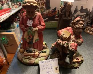 #283	Tom Clark "Santa" and "Mrs. Claus II"	 $30.00 			