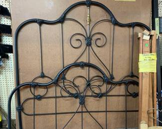 #192	Iron Bed - Full Size	 $200.00 			