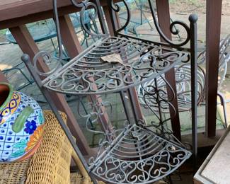 #213	Metal Foldable 3 Shelf Stand 41"	 $30.00 			