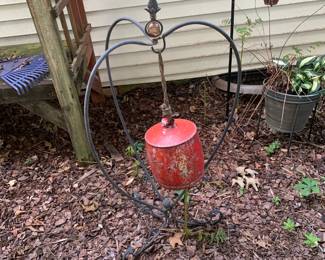 #240	Metal Stand w/ Red Bell 40"	 $40.00 			