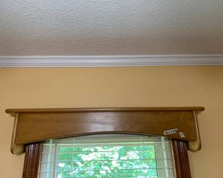 #149	wood valance shelf 40x6x35 YOU MOVE IT	 $25.00 			