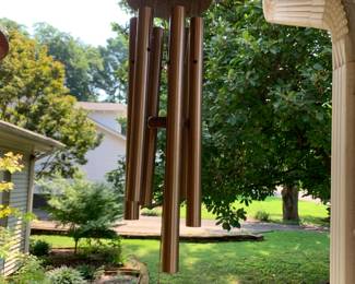 #173	Brown Aluminum Wind Chimes 26"	 $20.00 			