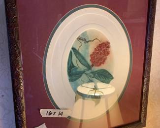 #040	summer time watercolor by Mary Daniald 	 $175.00 			