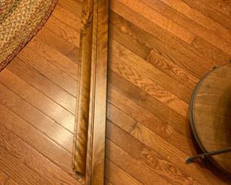 #072	wood shelf wall hanger as is finish 36 long	 $45.00 			