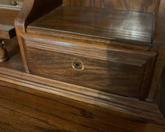 #024	summit dresser 9 drawer  68x19x33  mirror has 2 drawers 68x 41	 $175.00 			