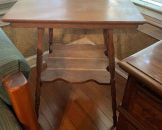 #017	square radio table 22x22x29	 $75.00 			