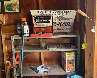 Shelving & Tons of Tools!