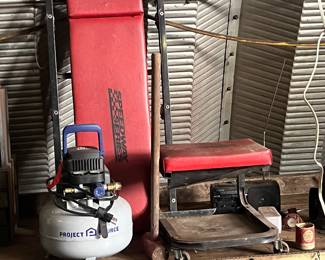 air compressors & creepers