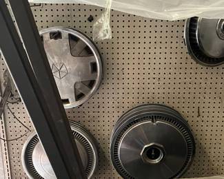 vintage hubcaps