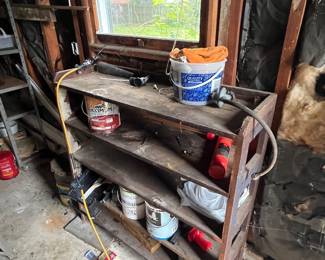 Chemicals & shelving