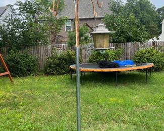 Yard Decor & Trampoline