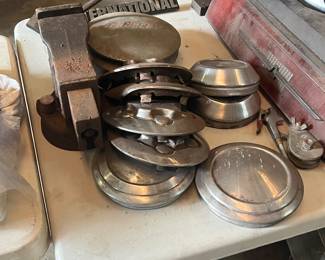 vintage hubcaps