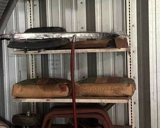 Shelving and automotive parts