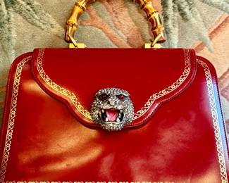 RUNWAY GUCCI BAMBOO HANDLE