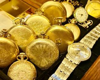 Watch collection in 14k and 18k