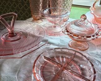 Pink Depression Glass