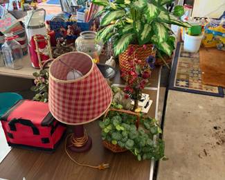 Decor, faux plants
