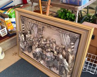Vintage 3D “Last Supper” Art