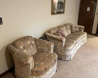 Vintage floral furniture