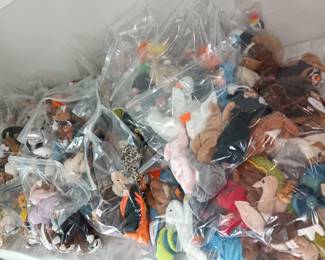 SO..... MANY.... BEANIE BABIES!