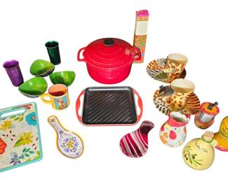 For The Fun Colorful Kitchen La Creuset Sandra Lee