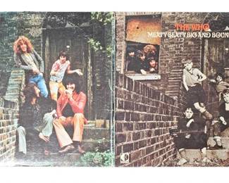 07 1960s70s Vintage Rock Record Lot 19 LPs Steppenwolf Foil, Live at Leeds, LZ II, Doors More