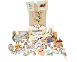 Huge Vintage Modern Easter Bunny Decor Collection