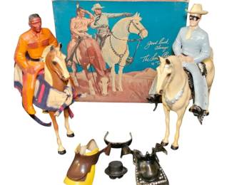 04 Hartland Collectibles Lone Ranger and Tonto
