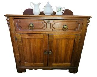 Antique Side Cabinet A True Antique