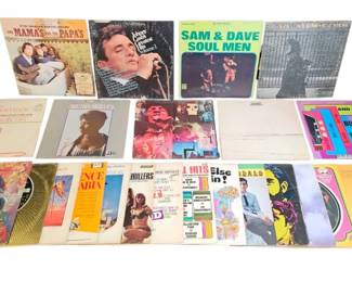 Massive Vintage 1960s 1970s Vinyl LP Album Lot 38 LPs Soul, Classic Rock, Soundtracks More