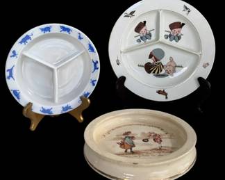 Charming Vintage Childs Plates