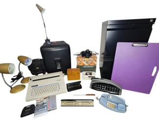 Vintage Office, Lighting Camera