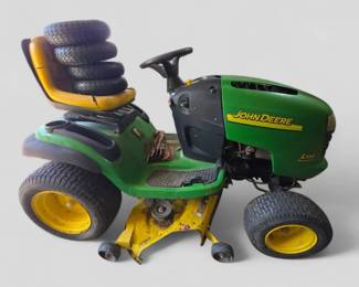 REPAIR PROJECT John Deere L120 Automatic Riding Mower Lot