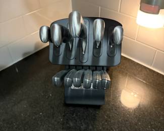 Knife set by Sabatier