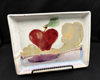 Happy Valley Pottery Hand Painted Ceramic Tray